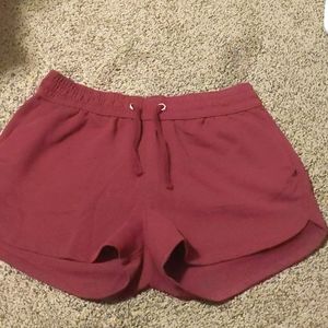 Basic Burgendy sweat shirts